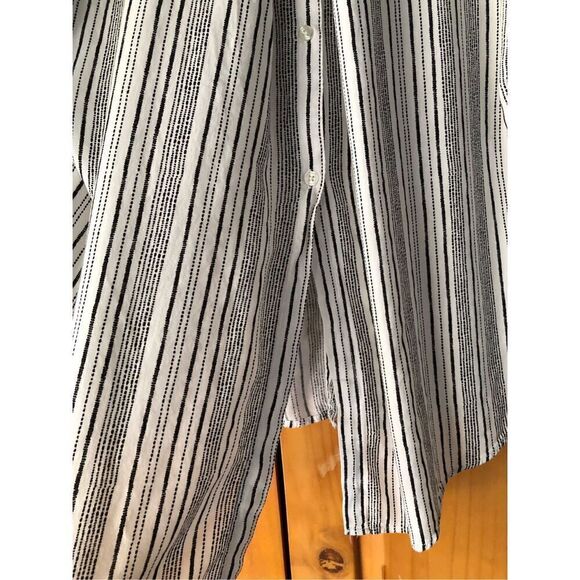 Girl Krazy Women Tops Button Down Shirts Multi Rayon SZ L - Picture 7 of 11